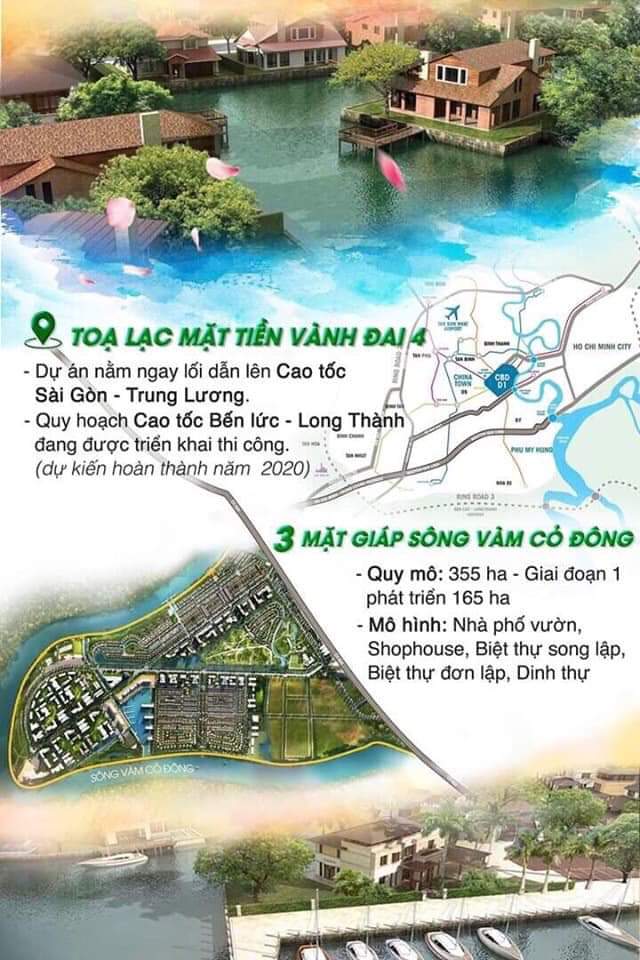 NHÀ PHỐ VƯỜN NAM LONG WATERPOINT